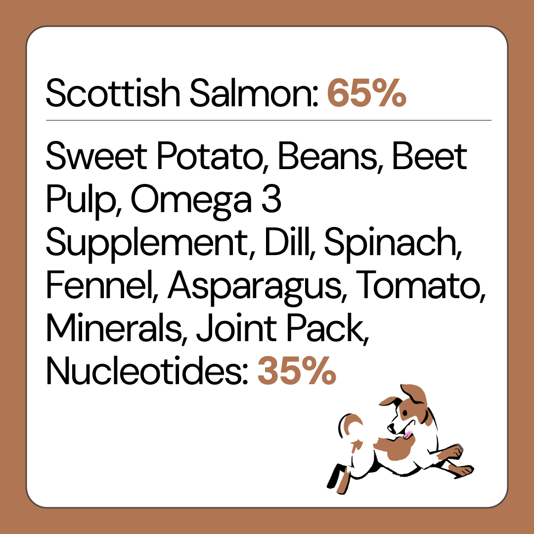 Free Range Salmon Grain Free Dog Food for Small Breed Dogs