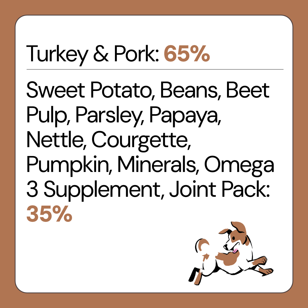 Low Fat Free Range Turkey Food for Small Breed Senior Dogs