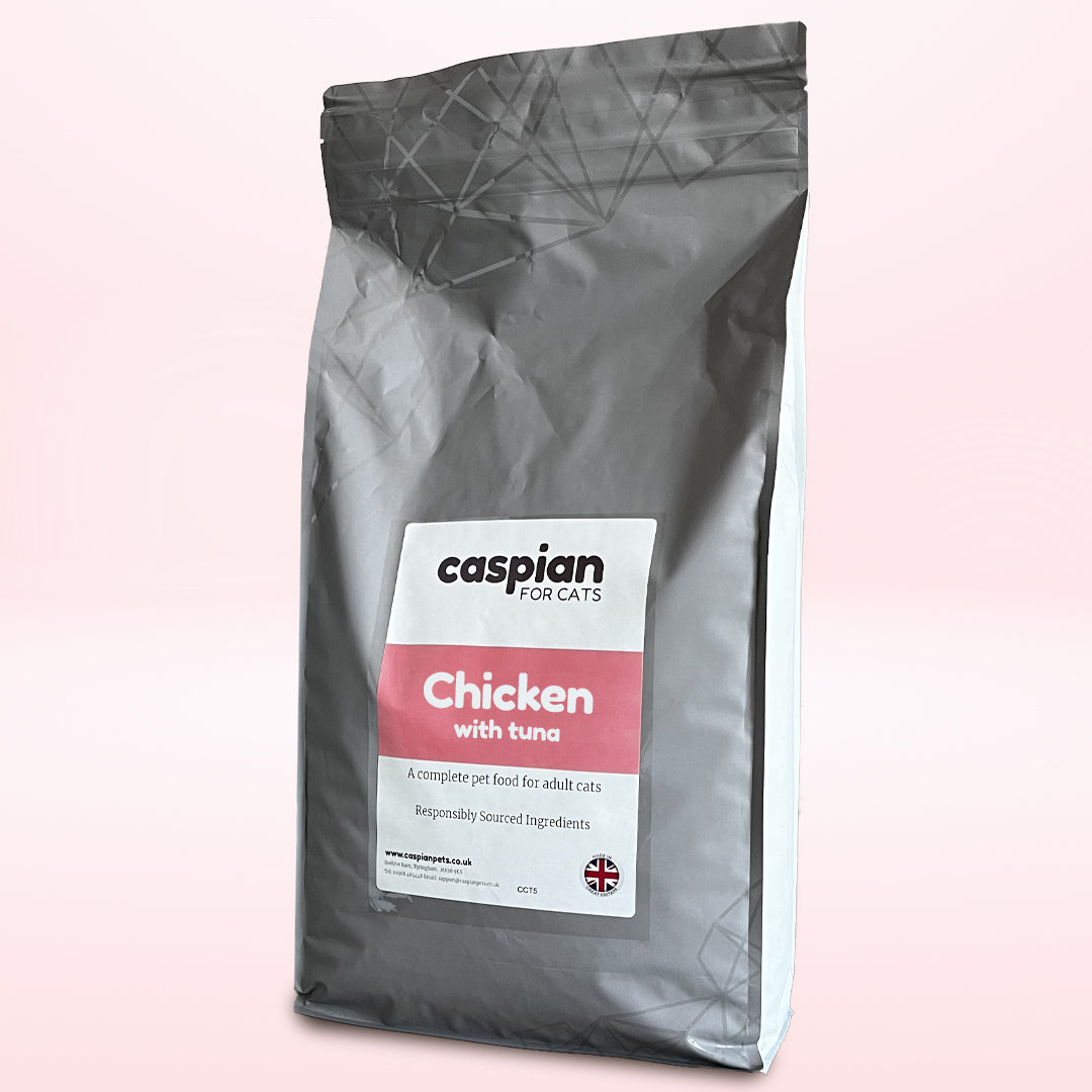 Caspian Cat Food chicken with tuna and salmon