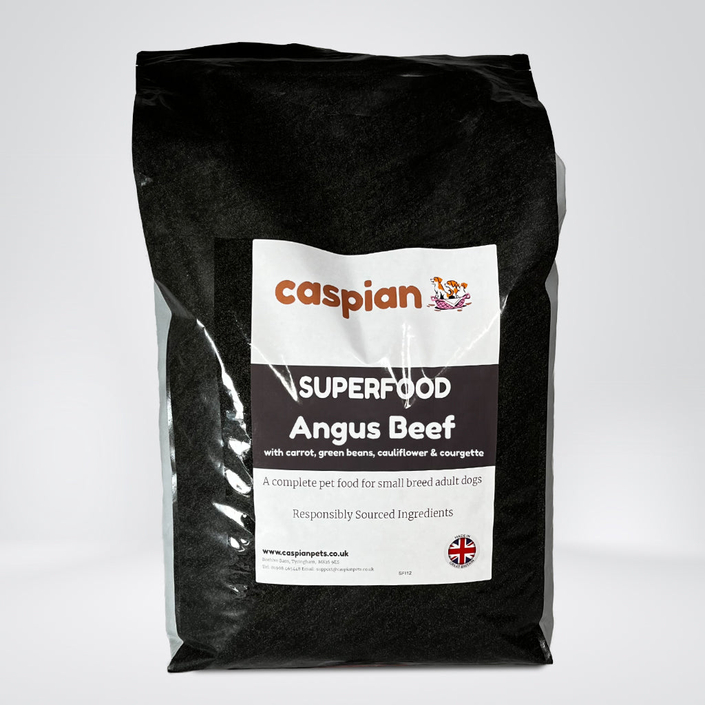 Aberdeen Angus beef superfood for small breed dogs